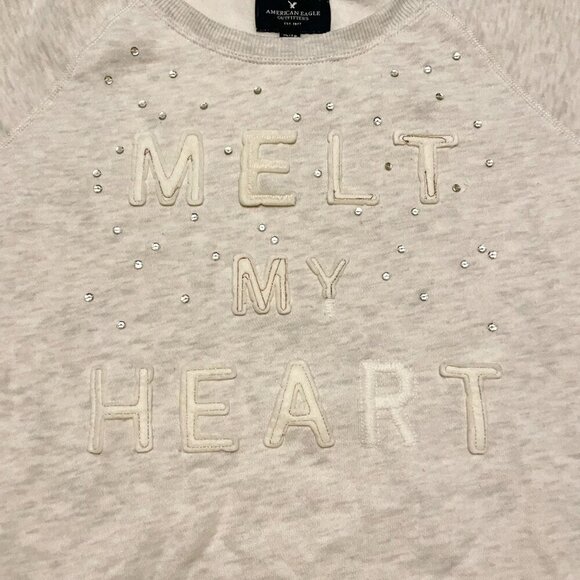2014 American Eagle AE Melt My Heart Sweater Pullover Womens Size XL - Picture 2 of 16